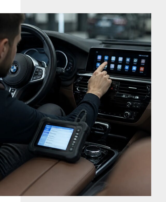 Установка приложений и мультимедиа сервисов BMW в Тобольске