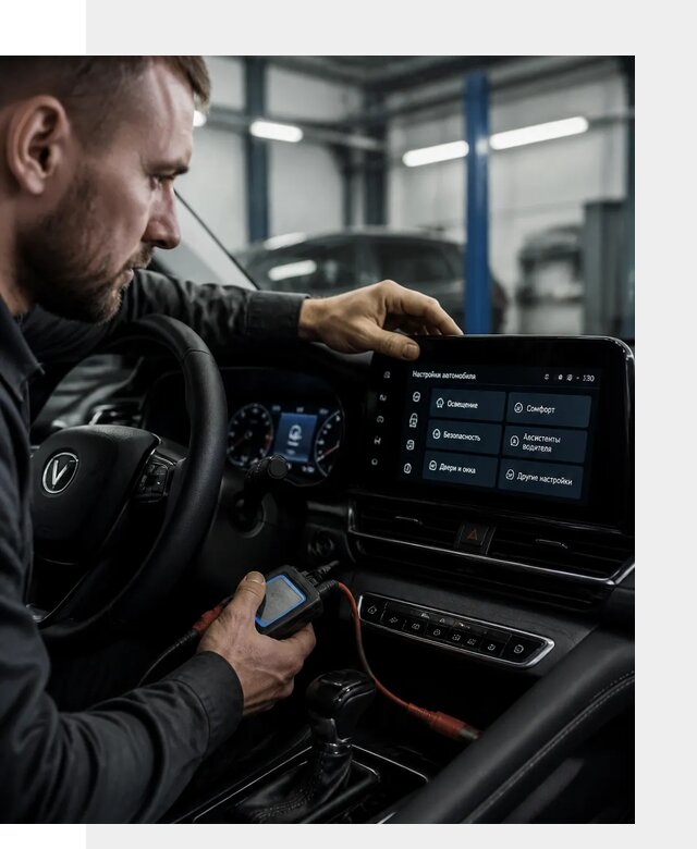 Русификация Changan CS55 и мультимедиа под ключ в Тобольске