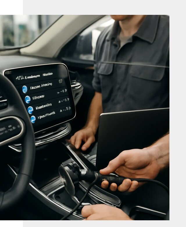 Установка приложений Geely для мультимедиа автомобиля в Тобольске