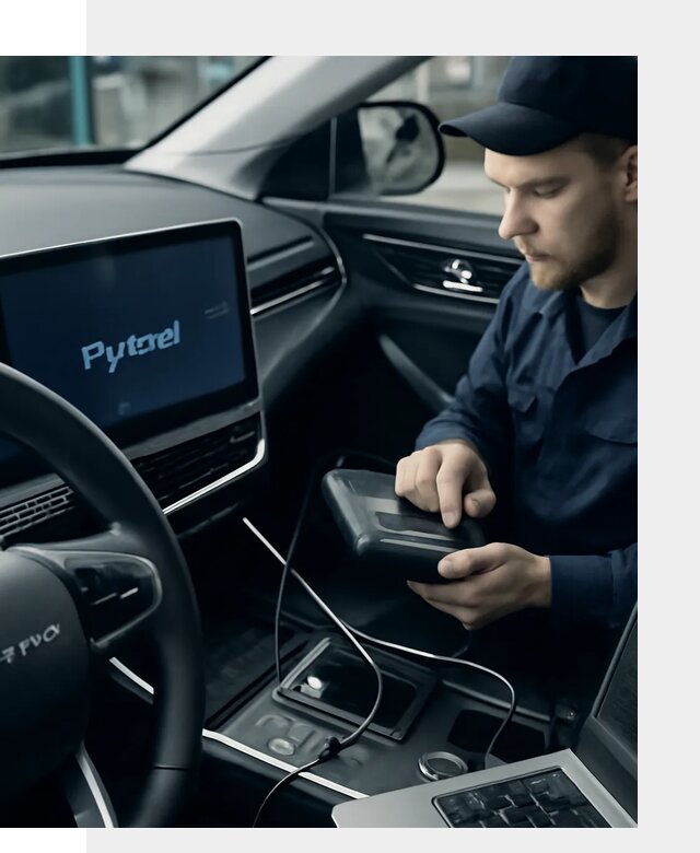 Русификация автомобилей Jetour с адаптацией меню в Тобольске