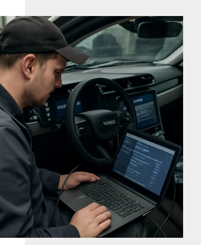 Профессиональная русификация автомобилей Lynk Co в Тобольске