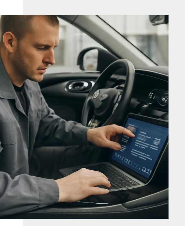 Русификация приборной панели автомобиля Lynk Co в Тобольске