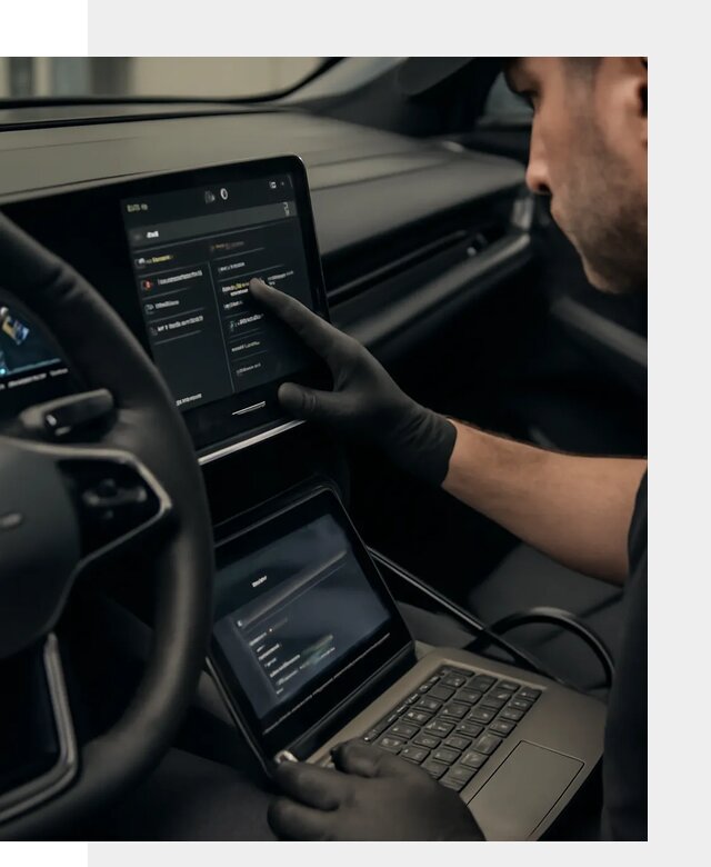 Русификация приборной панели Rising автомобиля в Тобольске