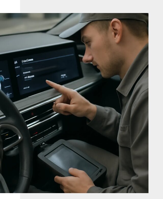 Русификация приборной панели автомобиля Voyah в Тобольске