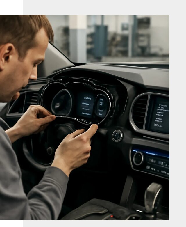 Русификация приборной панели автомобилей Hyundai в Тобольске