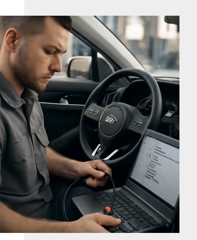 Русификация приборной панели Kia для автомобилей в Тобольске