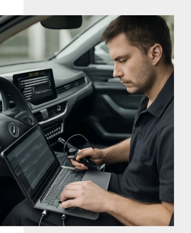 Настройка телематики автомобиля под ключ для авто в Тобольске
