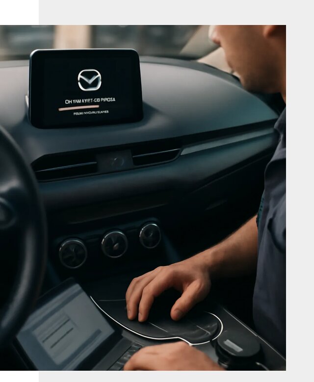 Установка приложений Mazda на мультимедийную систему в Тобольске