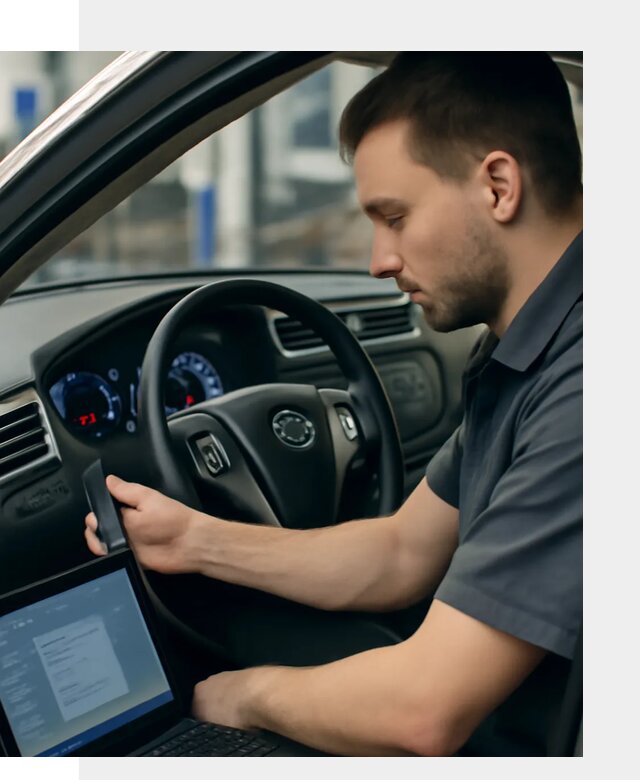 Русификация приборной панели Nissan для авто в Тобольске