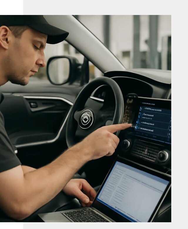 Русификация мультимедиа Toyota для автомобилей в Тобольске