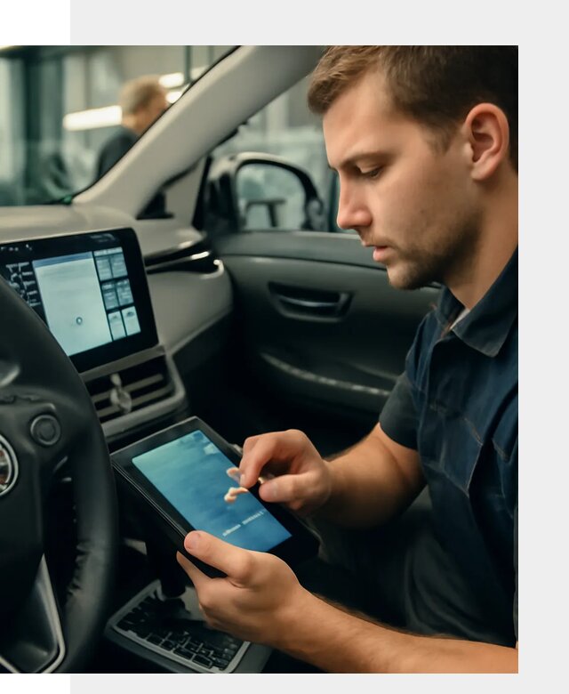 Установка приложений Toyota на мультимедиа в Тобольске